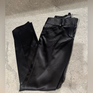 Express Women's Black Satin Trousers